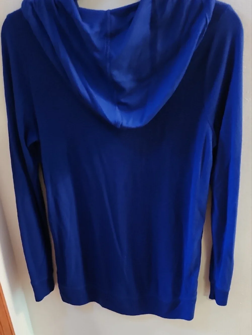 Women Michael Kors Royal Blue Rhinestone MK Hoodie
